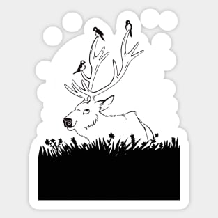 Deer Sticker